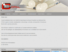 Tablet Screenshot of copal.nl